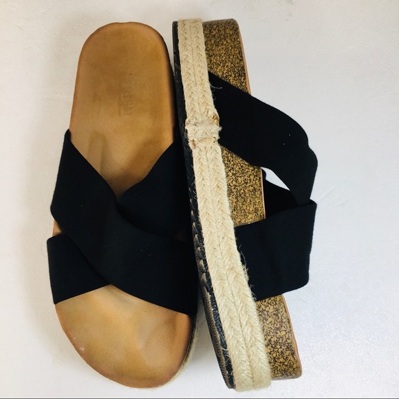 Cherish Black Espadrilles, sz 11 - Picture 2 of 8